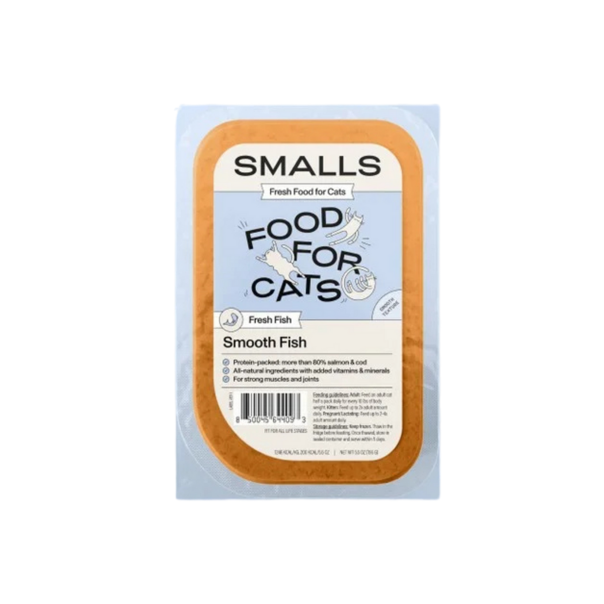 smalls gently cooked smooth fish recipe cat food
