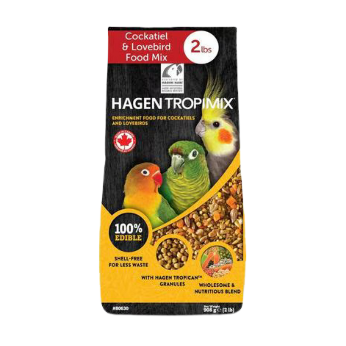 Hari Tropimix Peanut Flavored Lovebird & Cockatiel Bird Food 2 lb