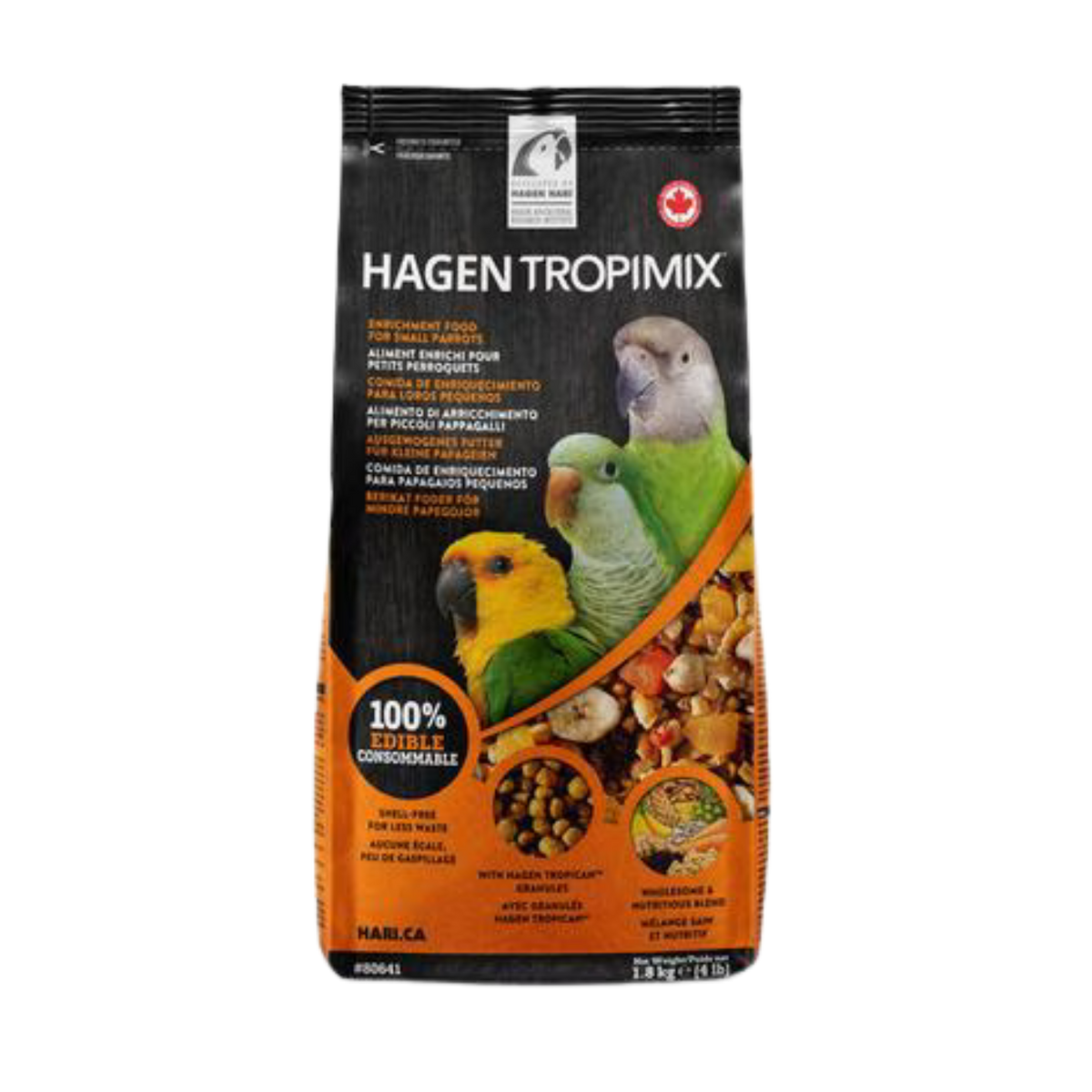 Hari Tropimix Small Parrot Bird Food 4 lb