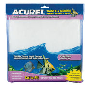 Acurel Cut To Fit Polyfiber Media Pad for Waste & Debris Reduction 8 x 10 in