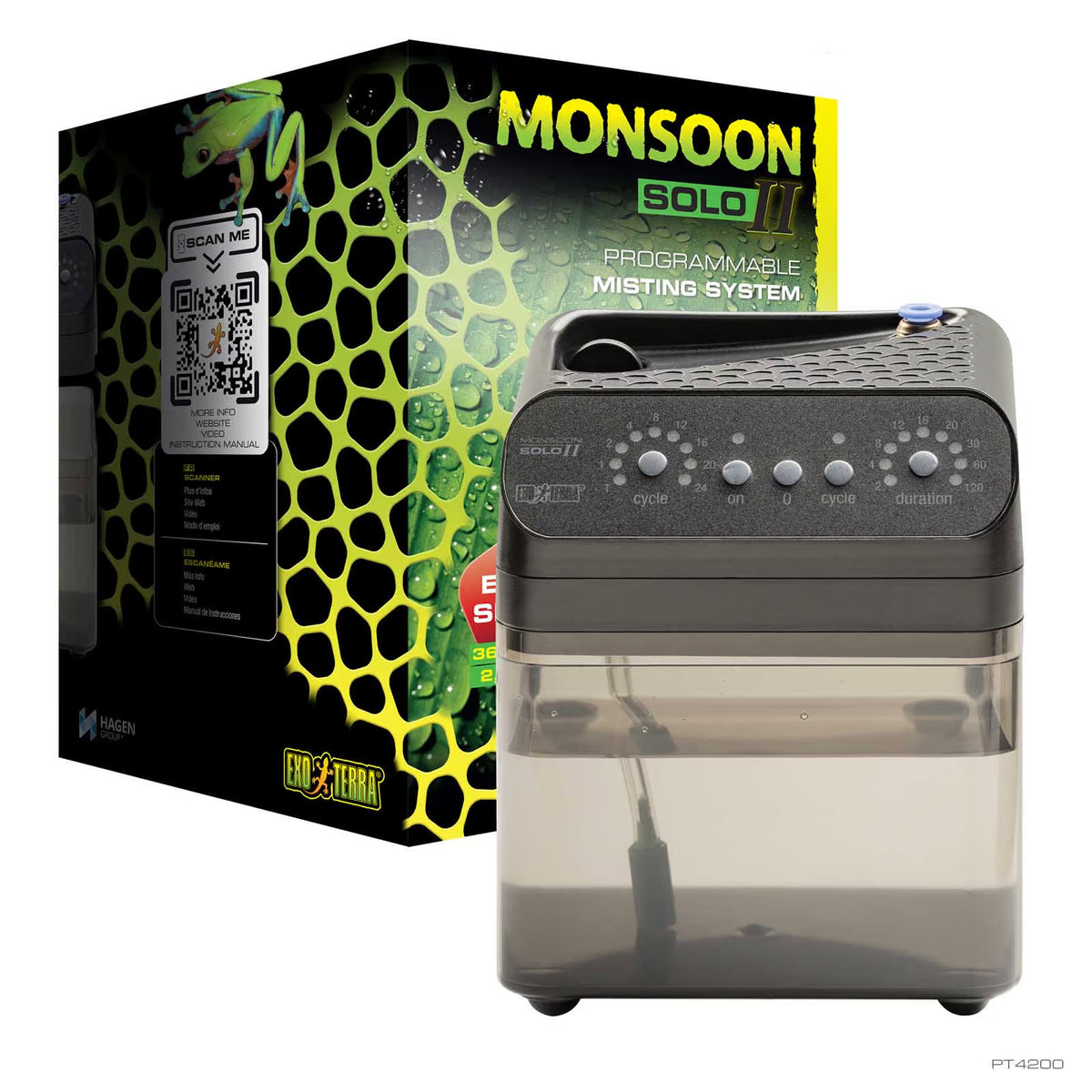 Exo Terra Monsoon Solo II Programmable Misting System for Reptiles