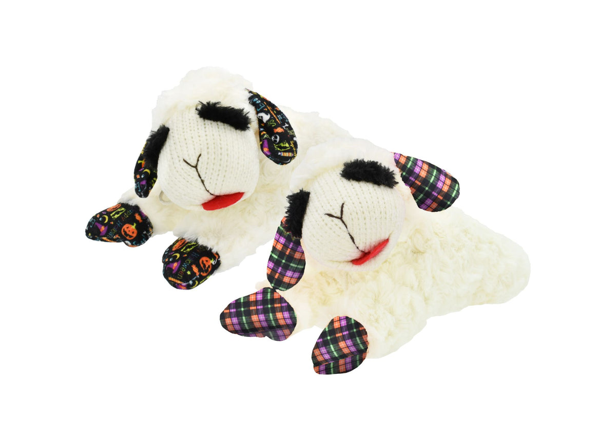 Multipet Halloween Lambchop Plush Dog Toy 10.5 in