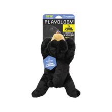 Playology Blueberry Scented Bear Squeaky Plush Dog Toy Jumbo