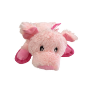 Lightning Dog Fuzzy Pink Piggy Dog Toy