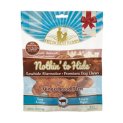 Spot Nothin to Hide Holiday Gingerbread Man Beef Flavored Dog Chew 4 pk