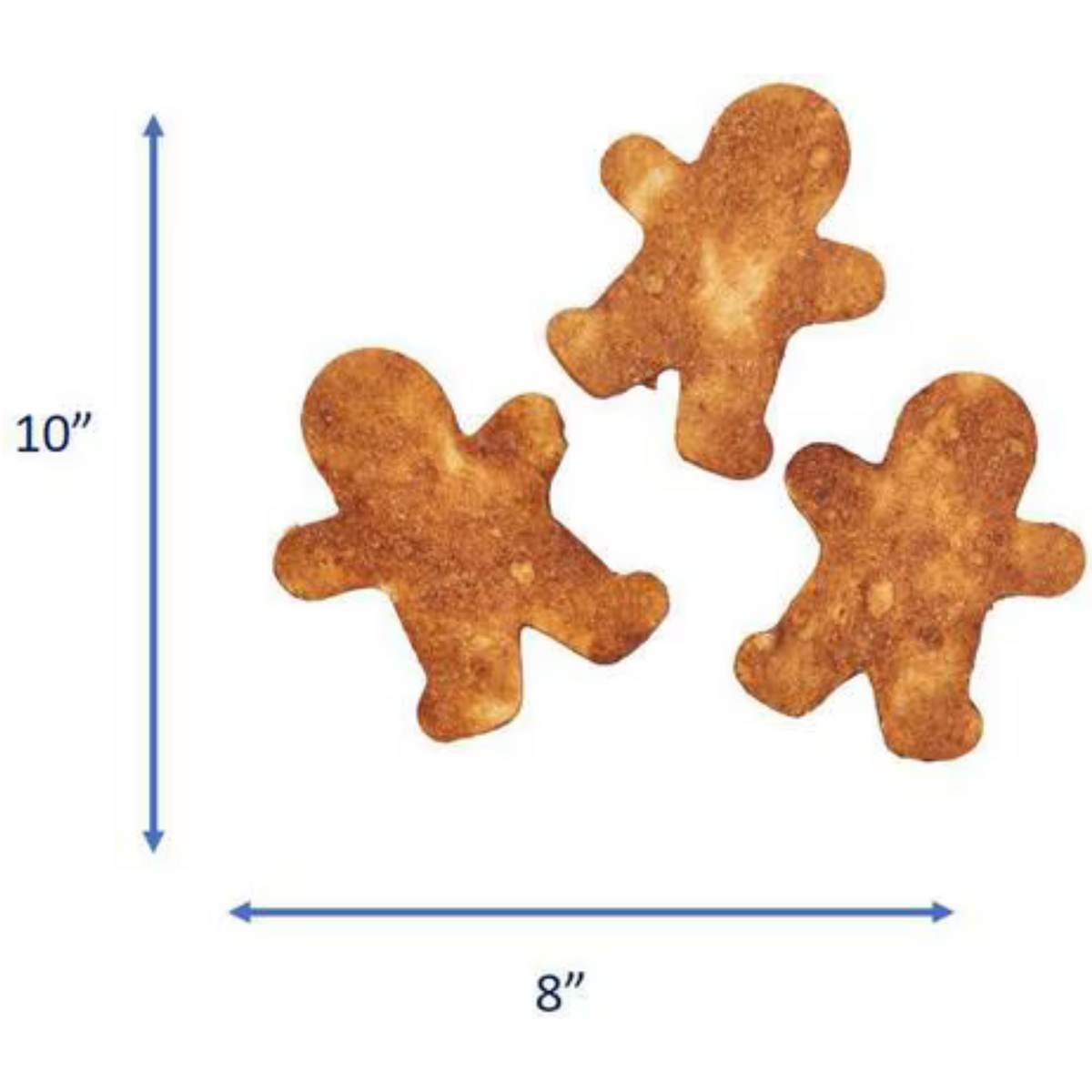 Spot Nothin to Hide Holiday Gingerbread Man Beef Flavored Dog Chew 4 pk