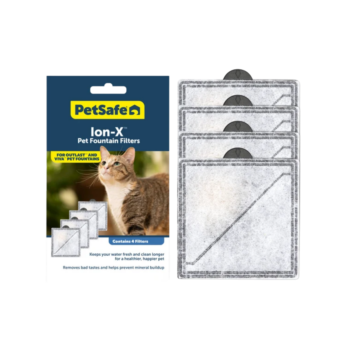 Petsafe Ion-X Pet Fountain Filters 4 pk
