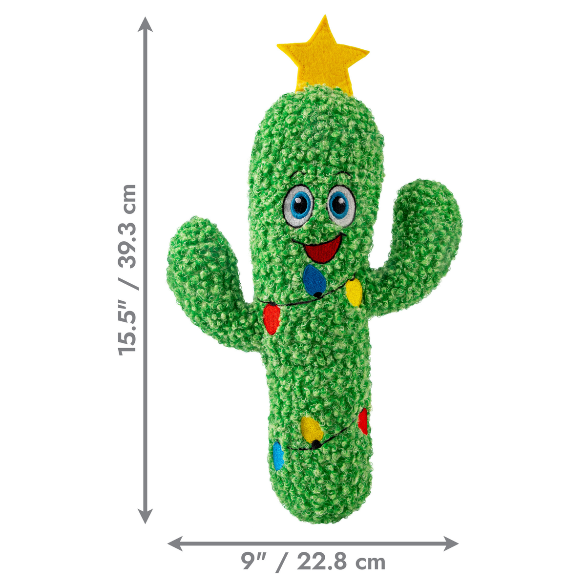 Kong Holiday Kickeroo Cactus Plush Catnip Cat Toy