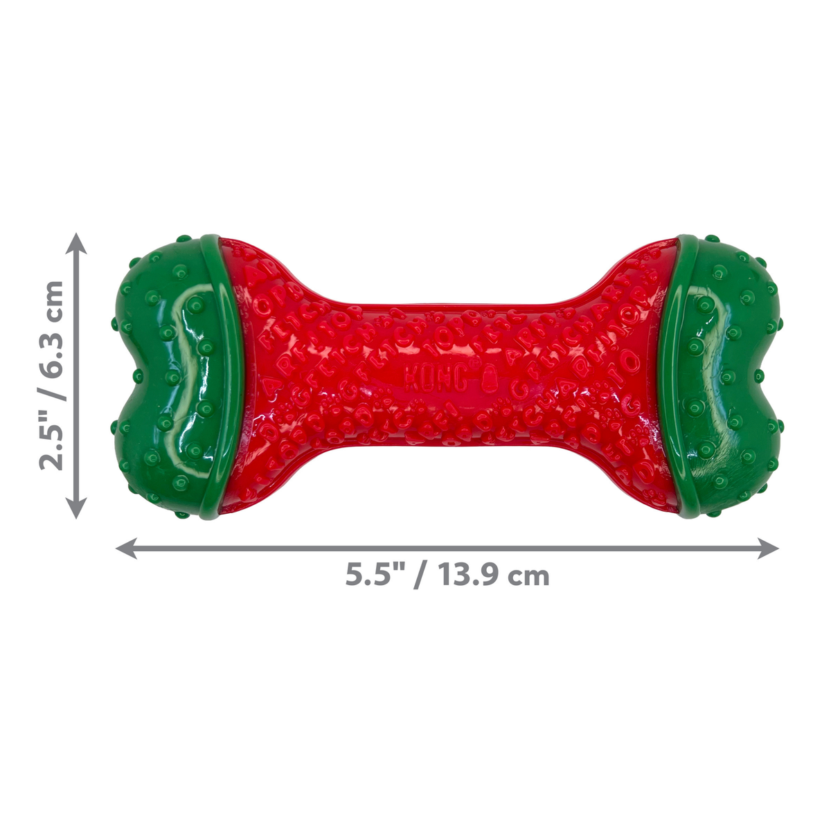 Kong Holiday CoreStrength Bone Dog Toy