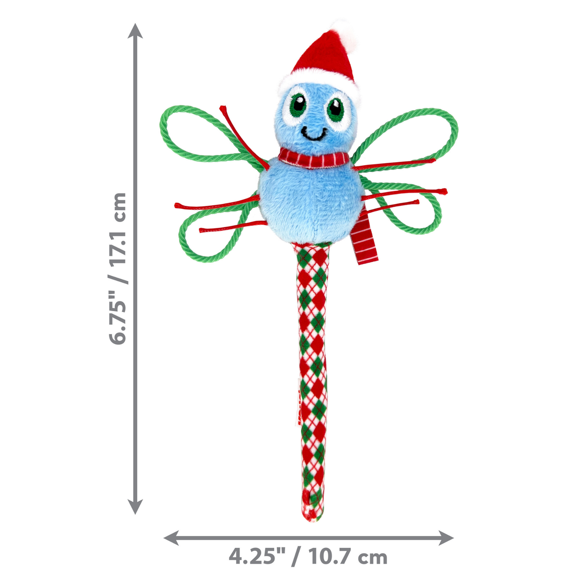 Kong Holiday Flingaroo Dragonfly Cat Toy