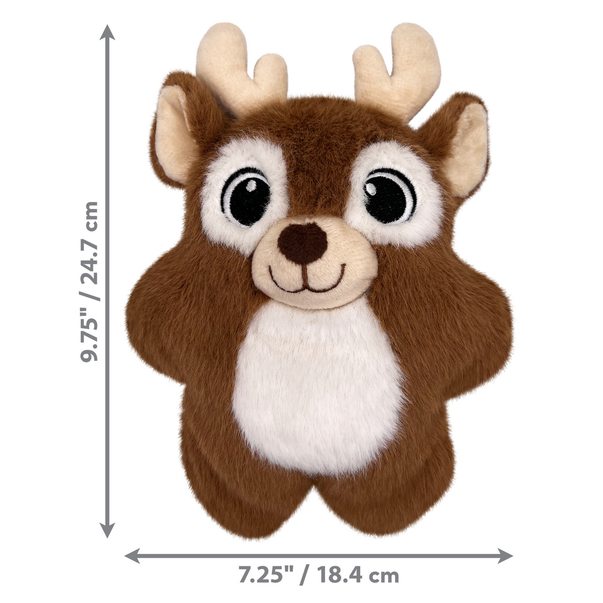 Kong Holiday Snuzzles Reindeer Plush Small Dog Toy