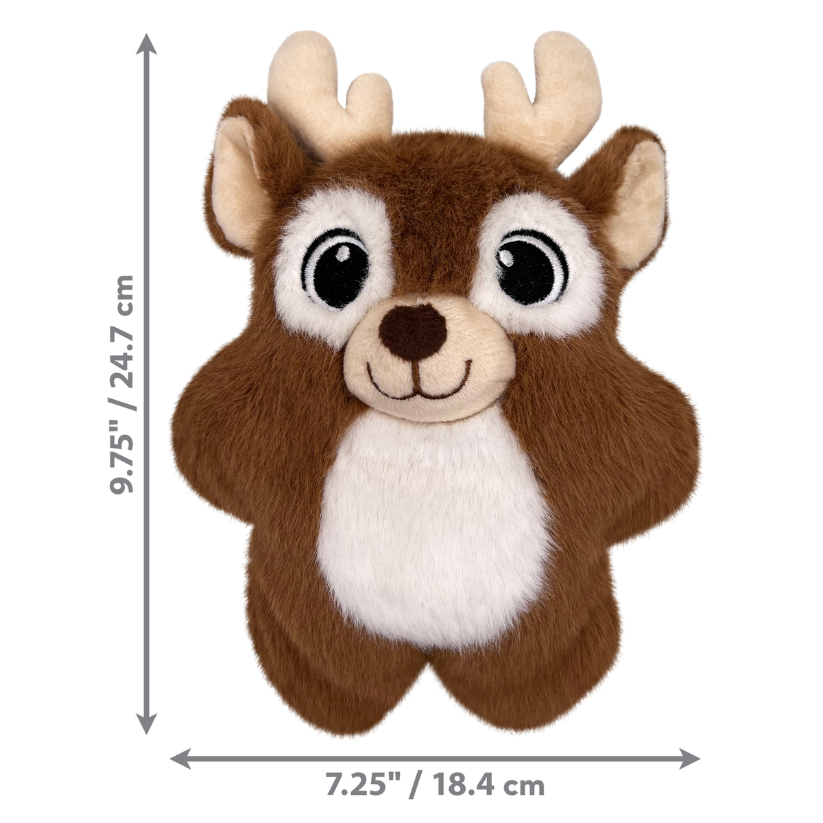 Kong Holiday Snuzzles Reindeer Plush Dog Toy