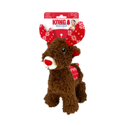 Kong Holiday Sherps Reindeer Plush Dog Toy