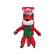 Kong Holiday Floppy Knots Fox Plush Dog Toy