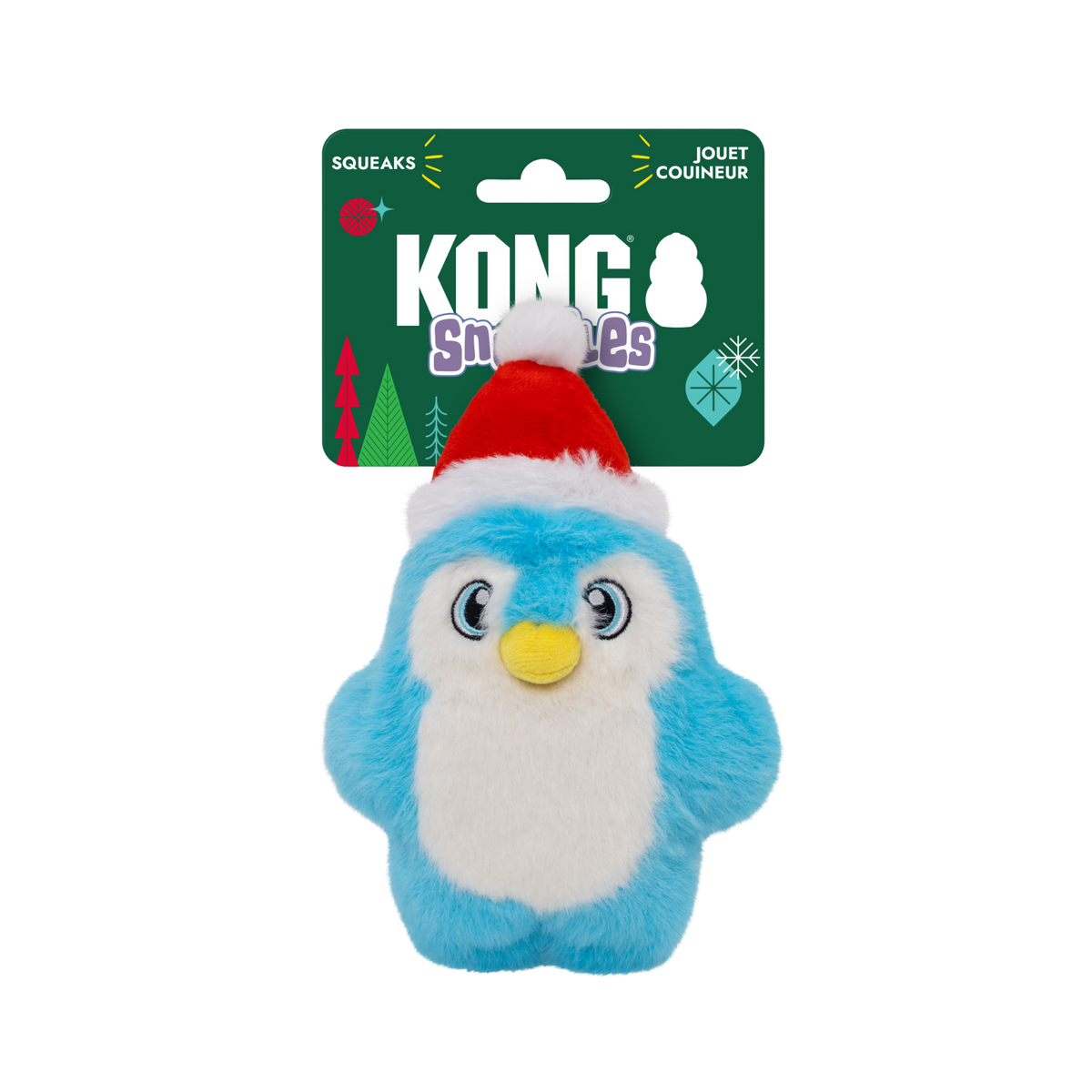 Kong Holiday Snuzzles Penguin Plush Dog Toy