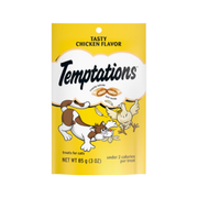 Whiskas Temptations Classic Crunchy and Soft Cat Treats Tasty Chicken Flavor