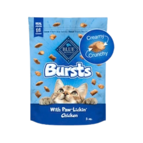 Bursts With Paw-Lickin' Chicken Cat Treats