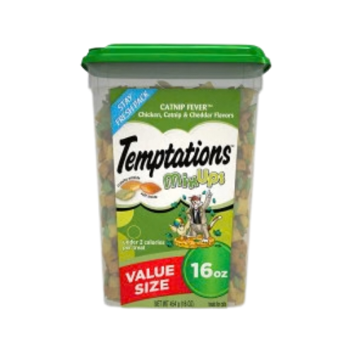 Whiskas Temptations MixUps Catnip Fever Flavor Crunchy and Soft Cat Treats