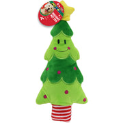 Petsport Holiday Christmas Tree Plush Dog Toy 11 in