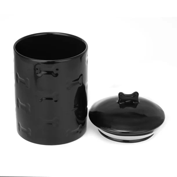 Park Life Designs Manor Ceramic Pet Treat Jar, 50 oz