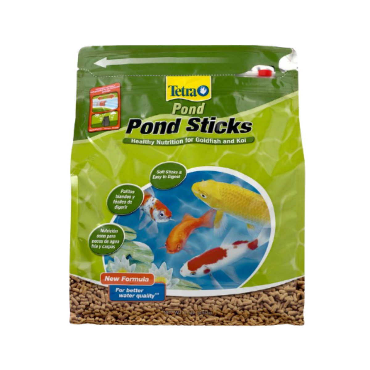 Tetra Pond Sticks Goldfish & Koi Fish Food 1 lb