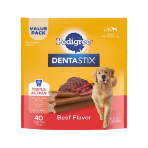 Pedigree Dentastix Large Beef Flavor Dental Treats