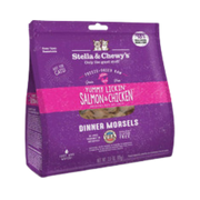 Stella & Chewy's Yummy Lickn' Wild-Caught Salmon & Cage-Free Chicken Dinner Grain-Free Freeze-Dried Raw Cat Food