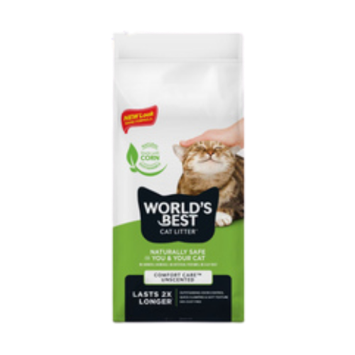 World's Best Unscented Clumping Corn Cat Litter