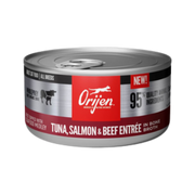 Orijen Premium Pate Tuna, Salmon & Beef Entrée in Bone Broth Canned Cat Food