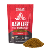 Koha Raw Life Freeze-Dried Raw Topper Beef Recipe for Dogs & Cats
