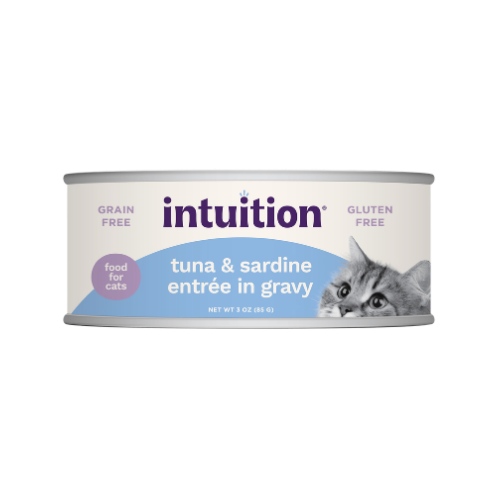 Grain-Free Tuna & Sardine Entrée in Gravy Canned Cat Food