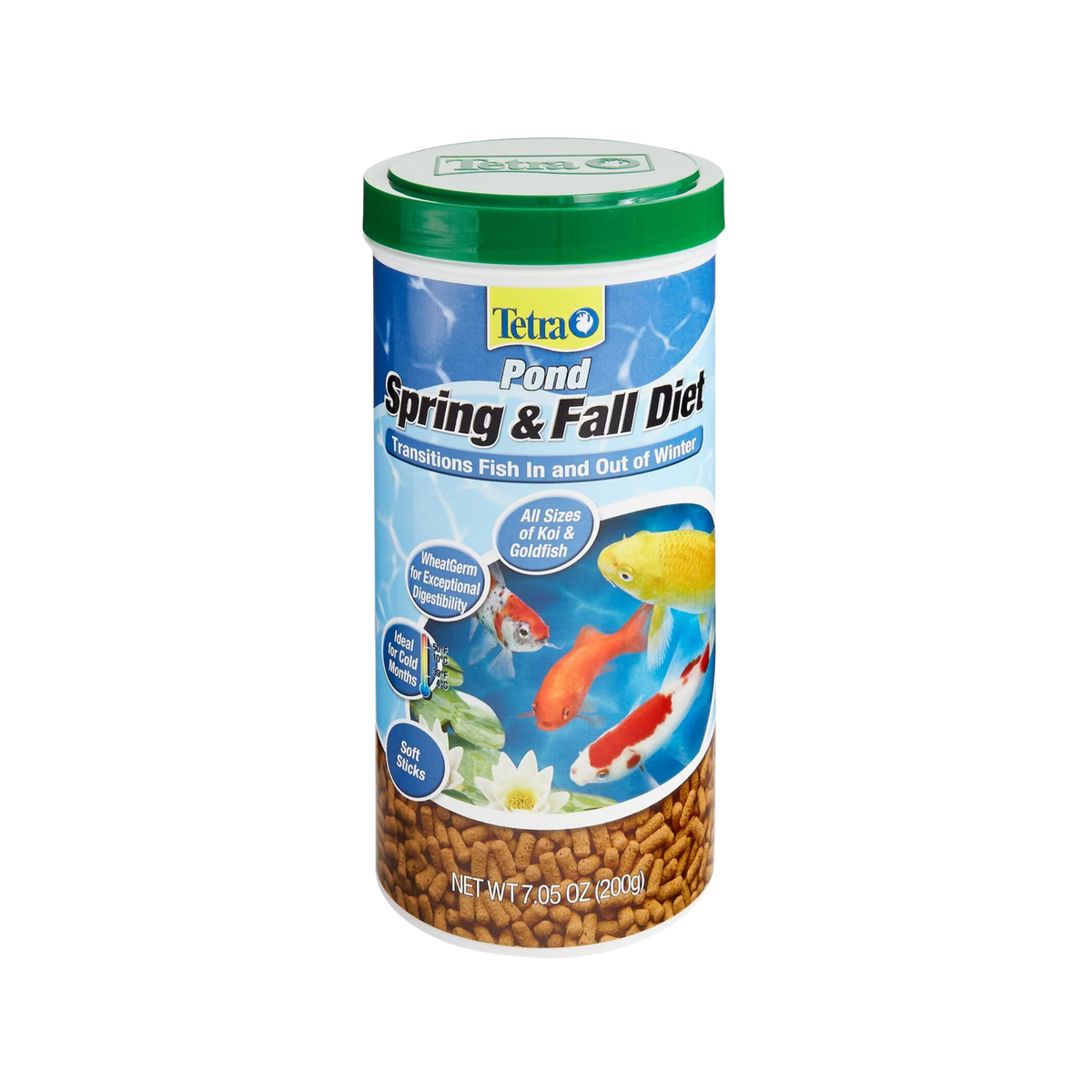 Tetra Pond Spring & Fall Diet Transitional Fish Food 7.05 oz
