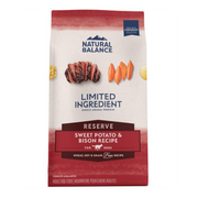 Natural Balance L.I.D. Limited Ingredient Diets Grain Free Sweet Potato & Bison Formula Adult Dry Dog Food