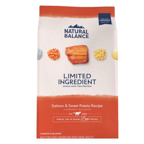 Natural Balance L.I.D. Limited Ingredient Diets Grain Free Salmon & Sweet Potato Formula Adult Dry Dog Food