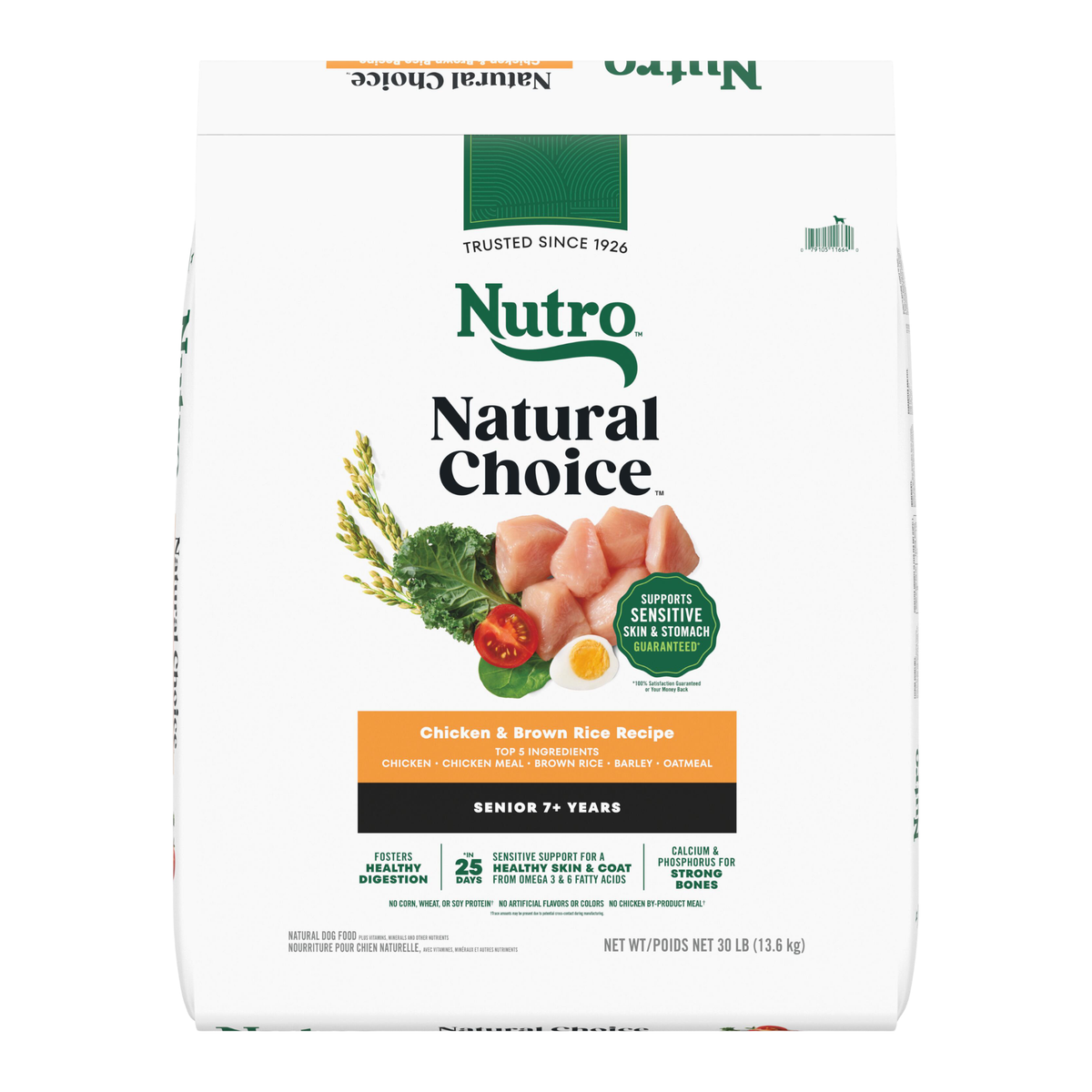 Nutro Natural Choice Senior Chicken & Brown Rice Recipe Dry Dog Food