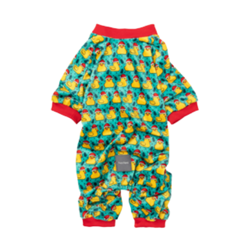 Fuzzyard Holiday Quackmas Pet Pajamas