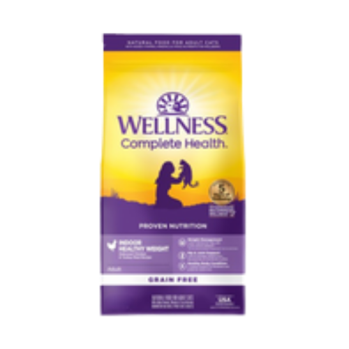 Wellness Complete Health Indoor Healthy Weight Chicken Recipe Grain-Free Dry Cat Food
