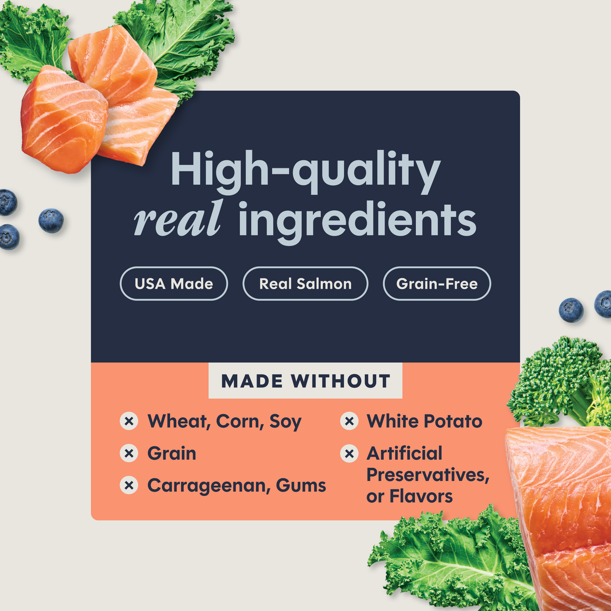 Instinct Pate Real Salmon Entree Grain-Free Wet Cat Food