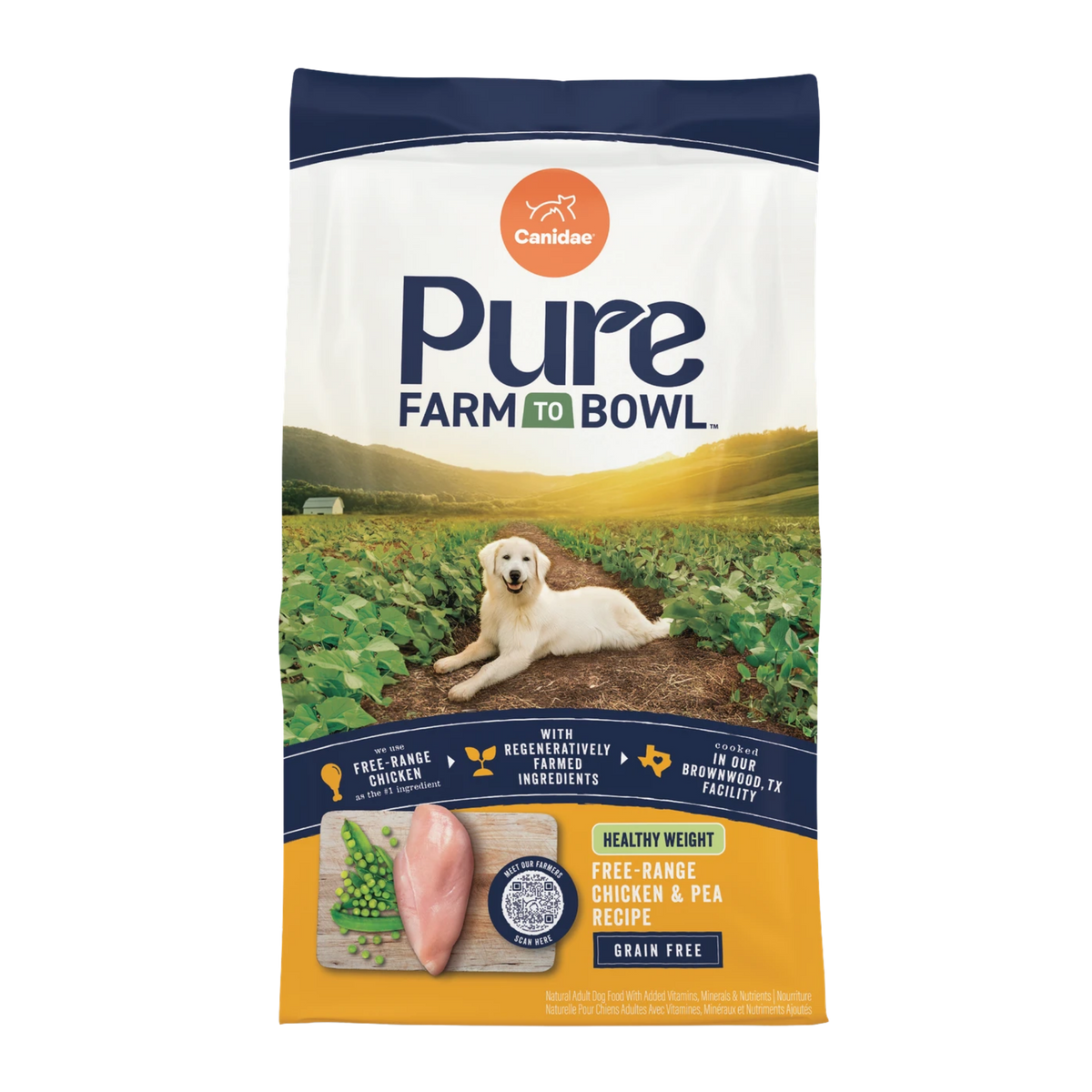 Canidae PURE Grain-Free Healthy Weight Recipe Dry Dog Food 12 lb