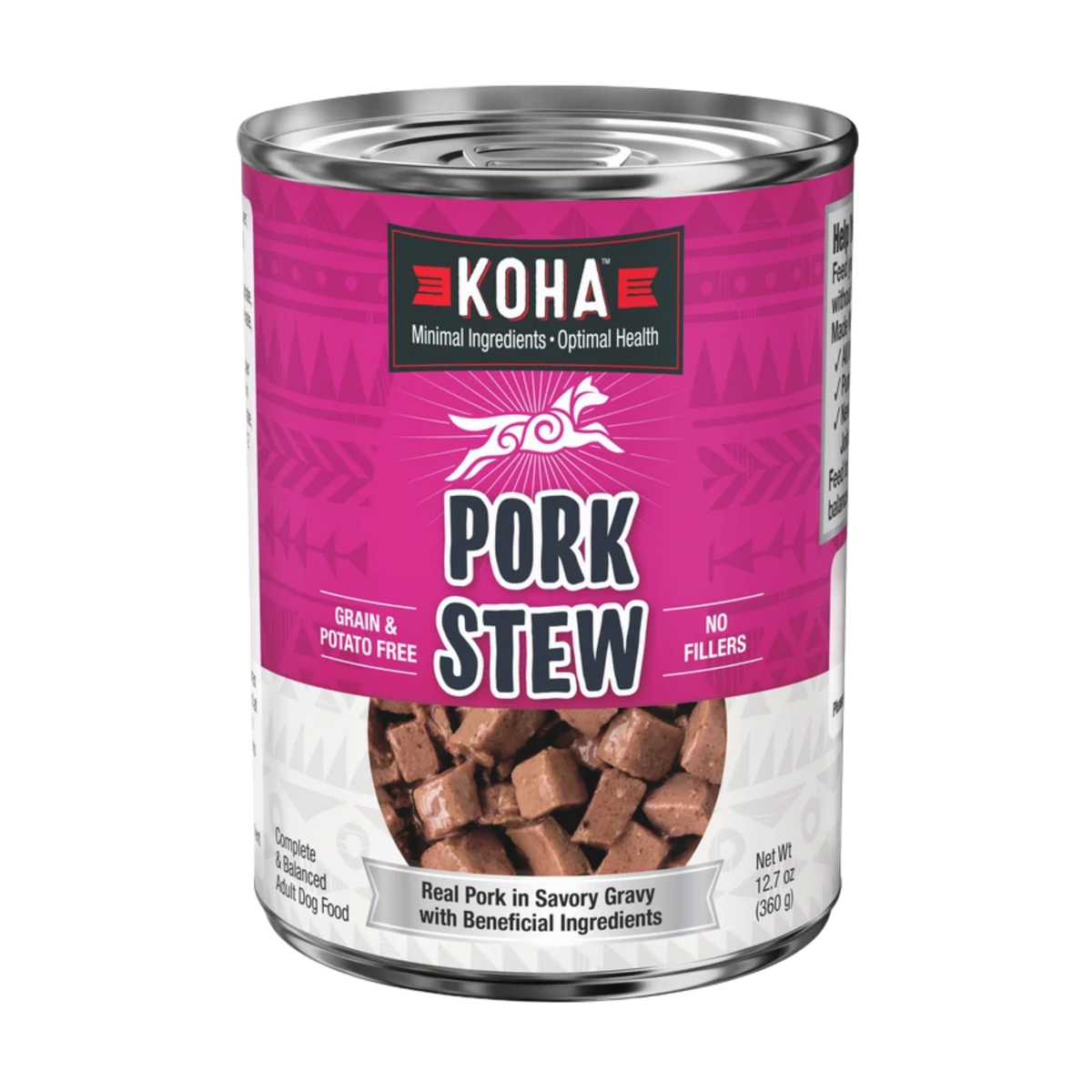 KOHA Minimal Ingredient Pork Stew Canned Dog Food