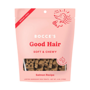 Bocce Dailies Good Hair Salmon Recipe Soft Dog Treats 6 oz