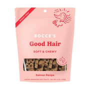 Bocce Dailies Good Hair Salmon Recipe Soft Dog Treats 6 oz