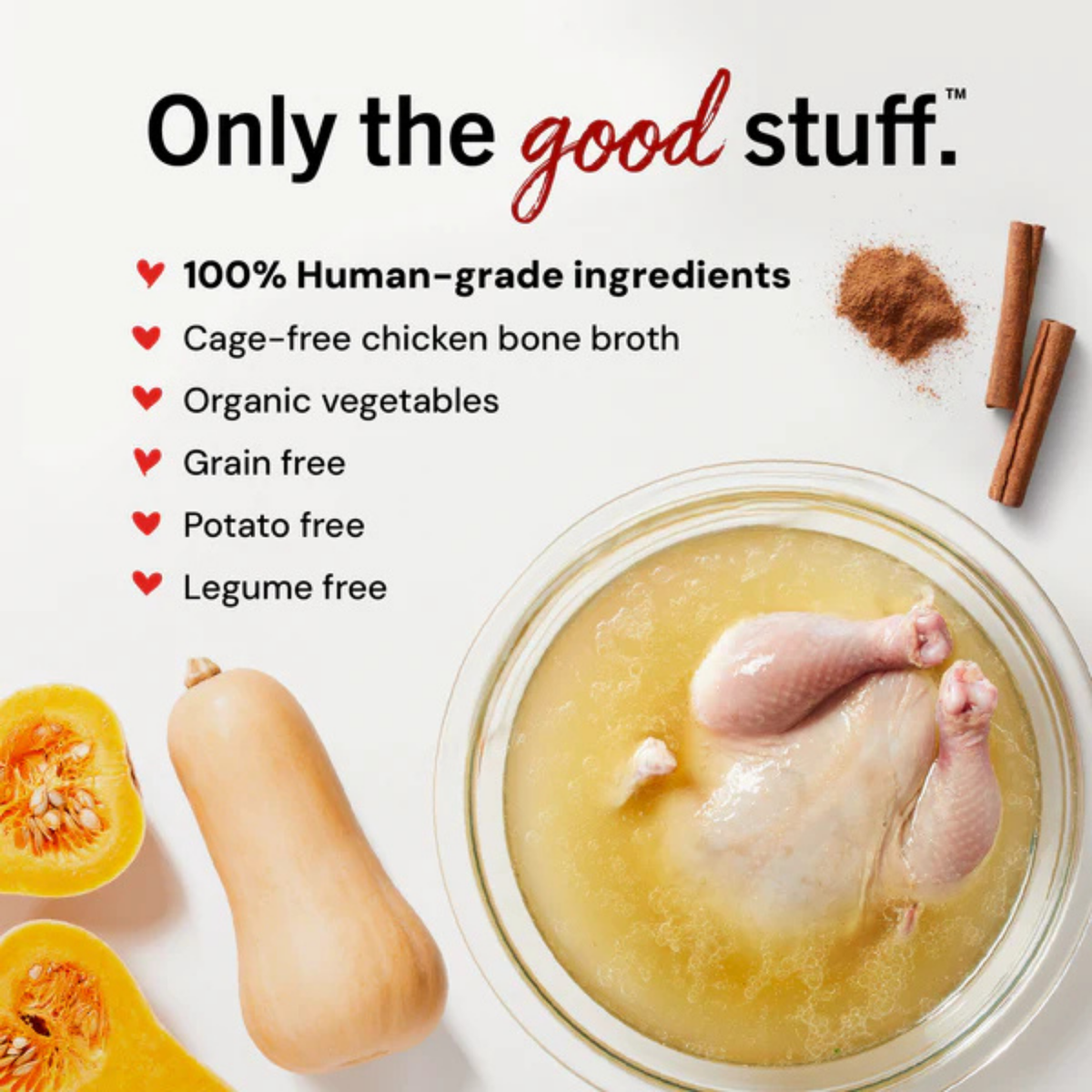 Stella & Chewy's Bountiful Bone Broth Cage-Free Chicken Recipe for Dogs