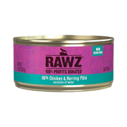 RAWZ 96% Chicken & Herring Pate Canned Cat Food