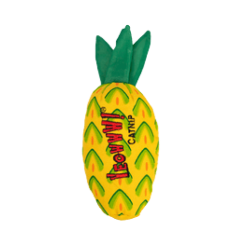 Yeowww Pineapple Catnip Filled Cat Toy