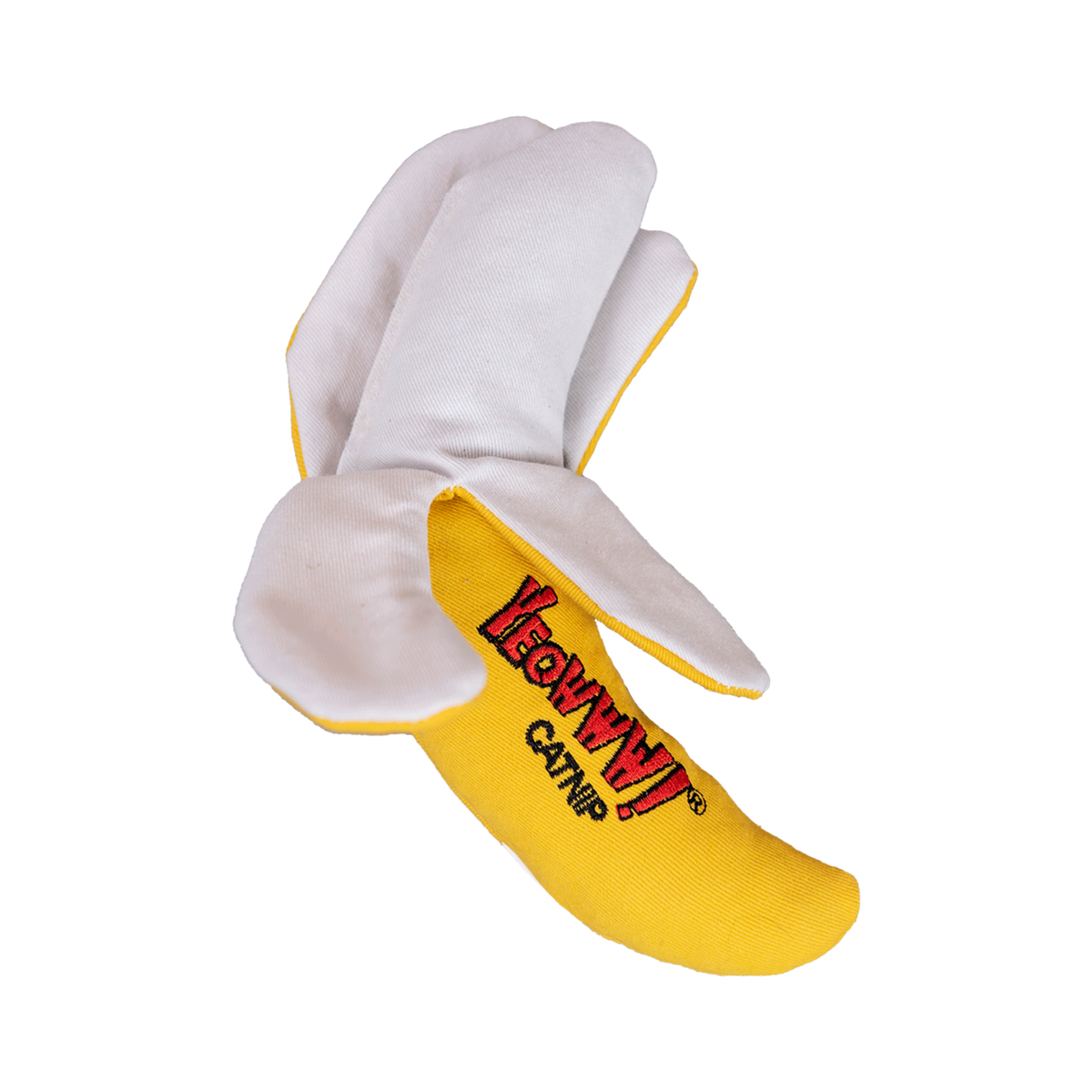 Yeowww Chi-CAT-a Banana Peeled Catnip Filled Cat Toy