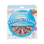Lazy Dog Pup-PIE Happy Birthday Charming Pie Shaped Dog Treat