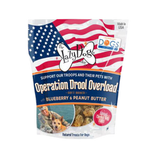 Lazy Dog Operation Drool Overload Blueberry & Peanut Butter Dog Treats