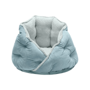 Furhaven Calming Hug Bolster Pet Bed, 18 x 18 in