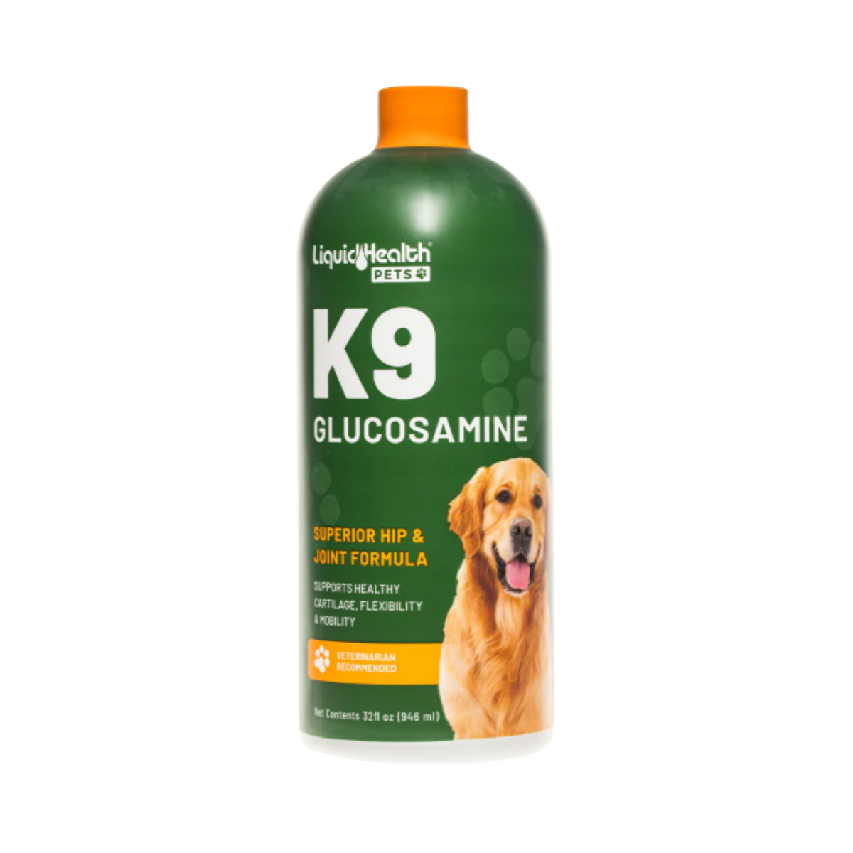 Liquid Health Pets Original K9 Glucosamine Dog Supplement 32 oz
